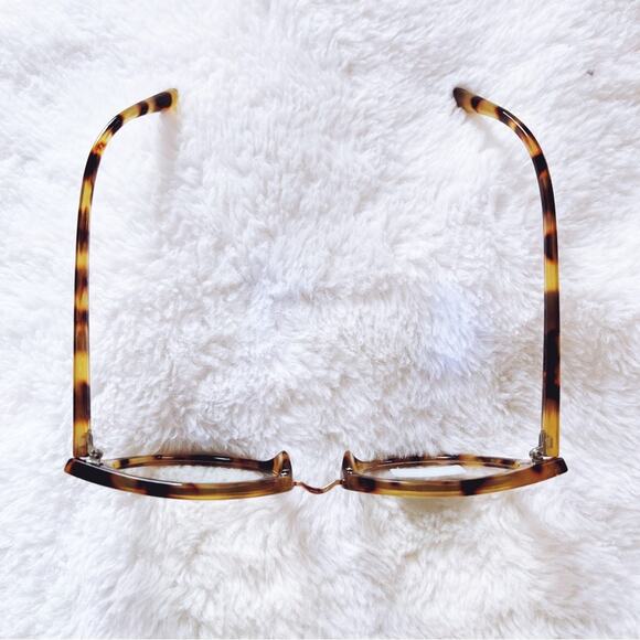 Cole Tortoise Brown Round Blue Light Glasses - Picture 4 of 10